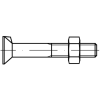DIN 604 Verzonkenkopschroef Met pin Niet gecoat staal 4.6